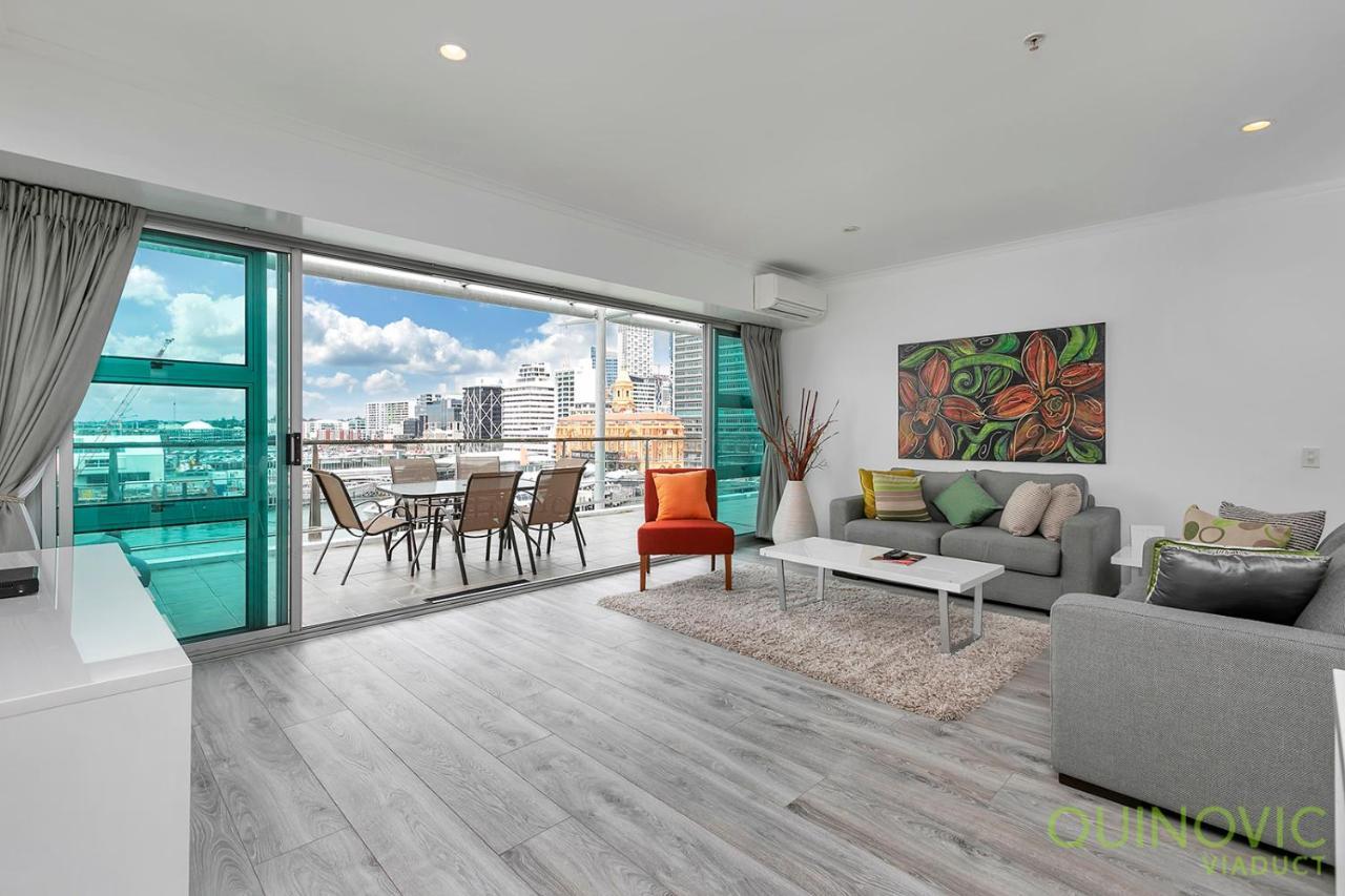 Qv Absolute Waterfront With Carpark Apartment Auckland Luaran gambar